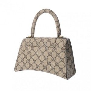 Balenciaga Glass Greige Collaboration Hour Gucci Small Handbag